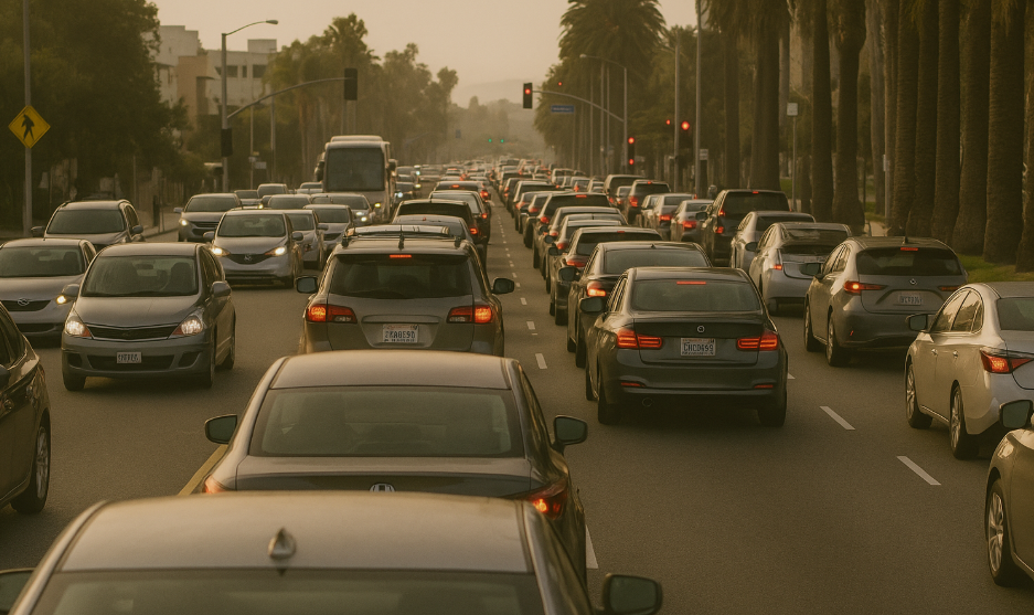 Traffic Congestion in Santa Monica
