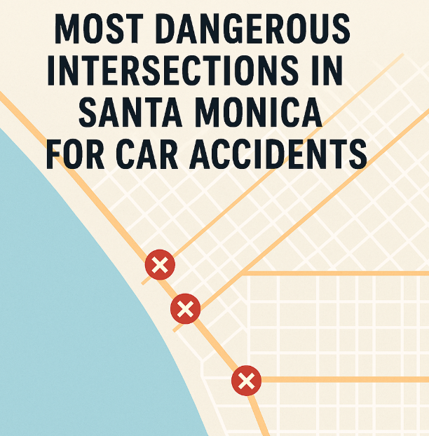 Most Dangerous Intersections in Santa Monica for Car Accidents